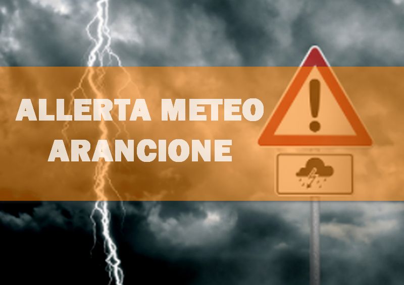 Avviso alla cittadinanza per attivazione allerta meteo arancione